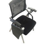 Chaise pliante de bureau avec dossier en maille