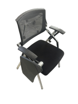 Chaise pliante de bureau avec dossier en maille