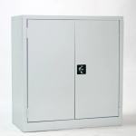 Armoire basse métallique avec 2 portes battante